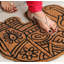 Eslick Non-Slip No Pattern Doormat