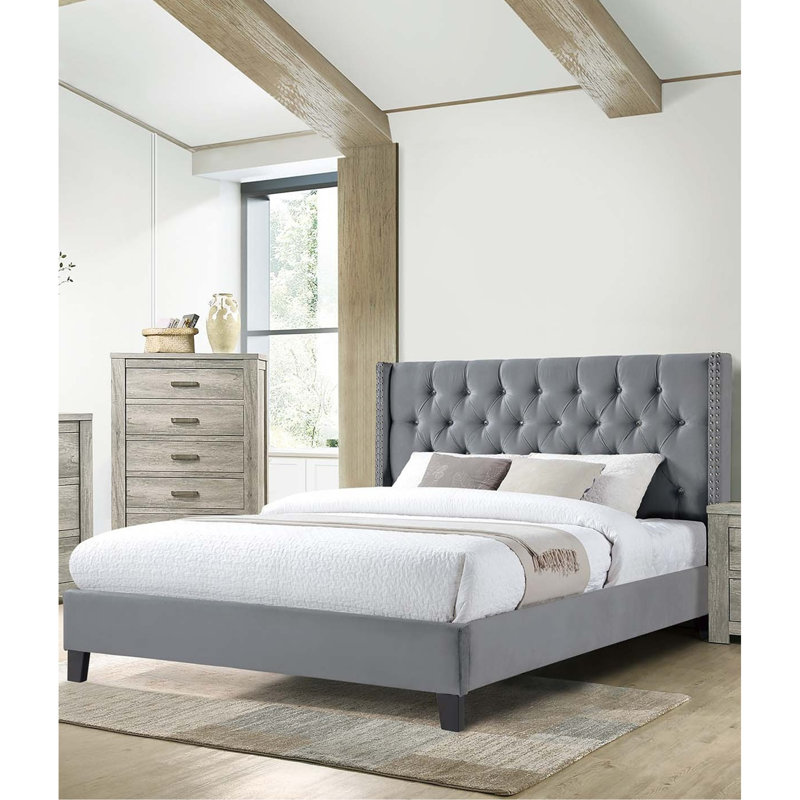 Mobilier de chambre à coucher 1pc, Grand lit
