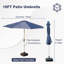 Parasol de patio 10 pi (base non incluse)-652904747