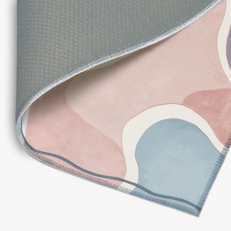 Tapis intérieur et extérieur Iridescent Pools, Rectangle 1 pi 6 po x 2 pi 6 po