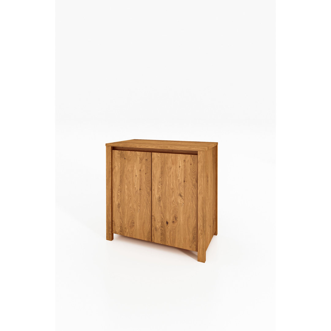 Vinci 80 Cm W Solid Wood Chest of Drawers