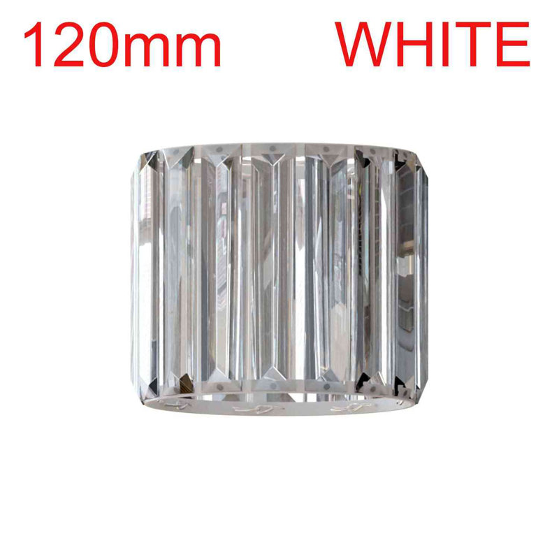 Drum Lamp Shade, 12cm, White