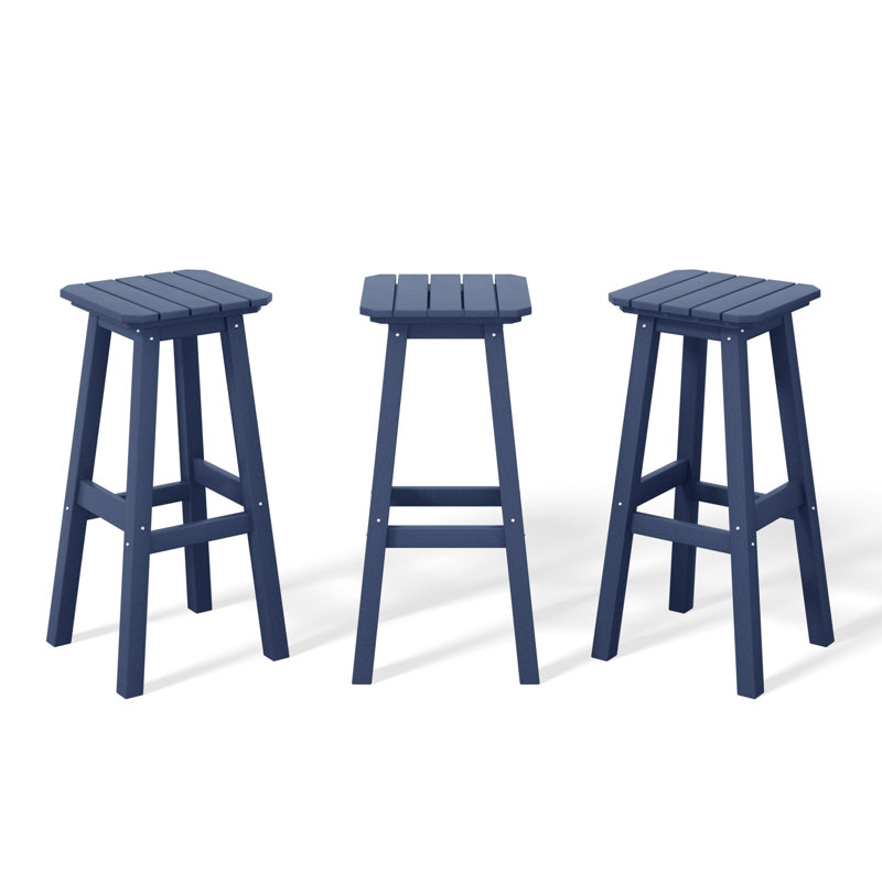 Tabouret de bar 29 po Laguna, Bleu marine