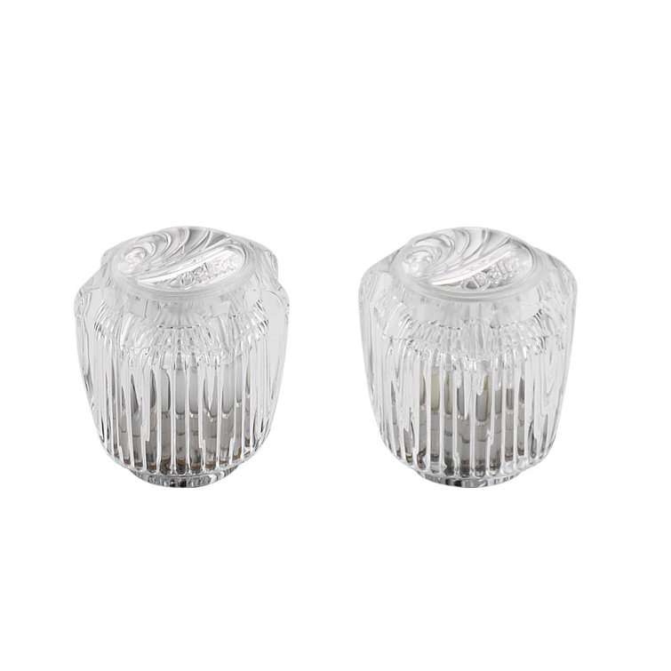 Two Clear Knob Handle Kit