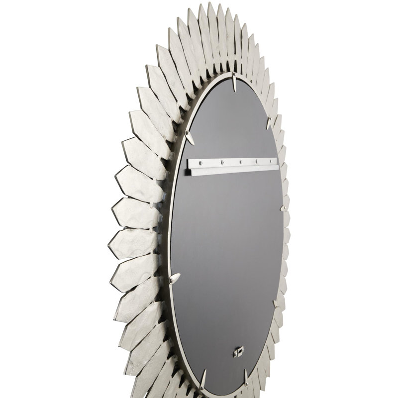 Cian Accent Mirror, Nickel