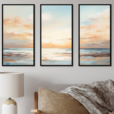 Polanco - Coastal Sunset, ensemble d'art sur toile