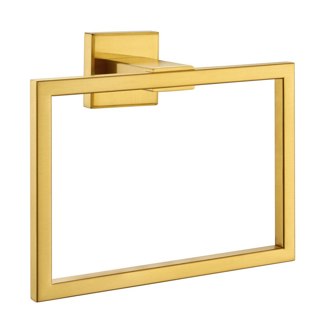 Bathroom Towel Ring Wall Mounted AngleSimple
