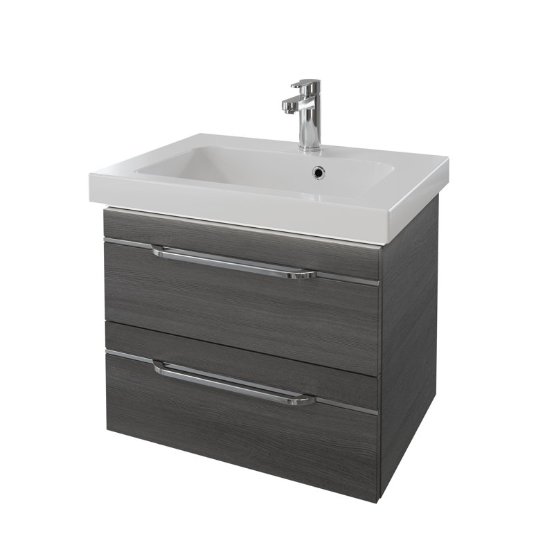 Balto Bathroom Furniture Suite, Grey