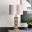 Amiran 57cm Living Room Table Lamp with Glass Base, Bedside Buffet Lamp for Bedroom-844981613-844981612