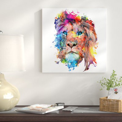 «Lion», impression sur toile