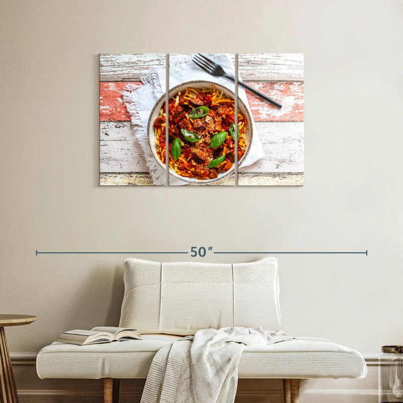 Yarlin Tomato Based Pasta, 24" H x 38" W