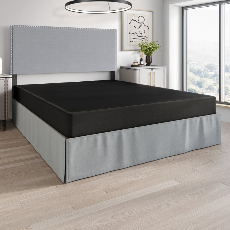 Sommier tapissier en métal 4,93 po Aroon, Grand