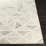 Melody Handmade Wool Geometric Area Rug
