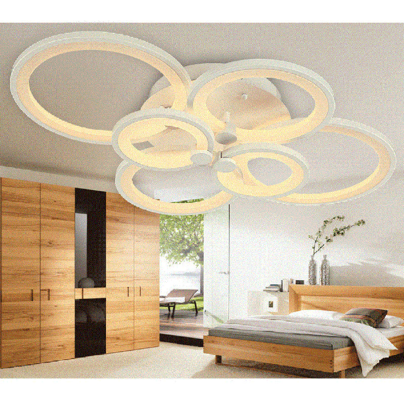 Airanna Acrylic LED Semi Flush Mount
