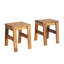 Ensemble de 2 tabourets d'extérieur Acadia