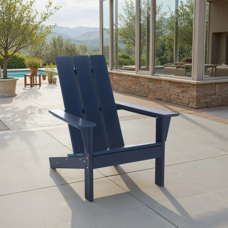 Chaise Adirondack tout temps, Noir
