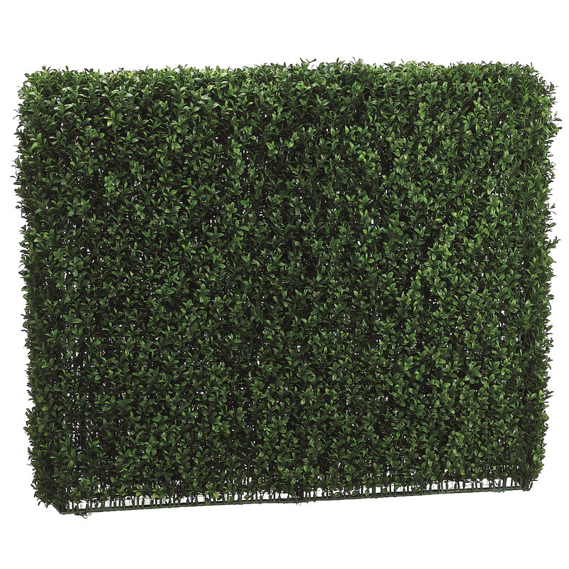 Faux Boxwood Hedge, 36" H x 9" W x 46"D