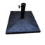 Parasol de patio de 8,8 pieds - gris, mât en aluminium, base en résine de 42 lb, - housse, protection contre le vent et extérieur-925922554