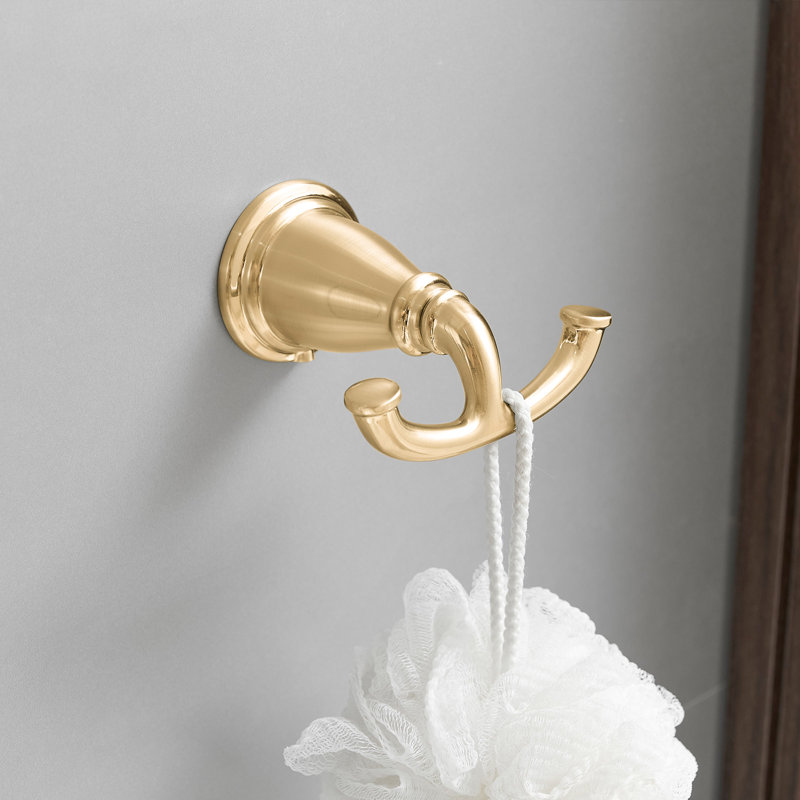 4 - Piece Bathroom Hardware Set, Brushed Gold