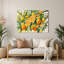 «Fruit Yuzu Brown», art mural en métal-43654470