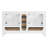 60-Inch Bathroom Vanity With Double Basin And Storage Cabinet