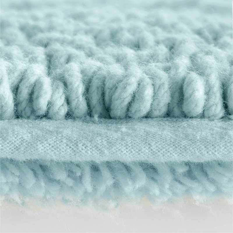 1 tapis de salle de bain réversible 100% coton 3000 g / m² touffeté 3 x 24 po PCS, Rectangulaire 2 pi x 3 pi