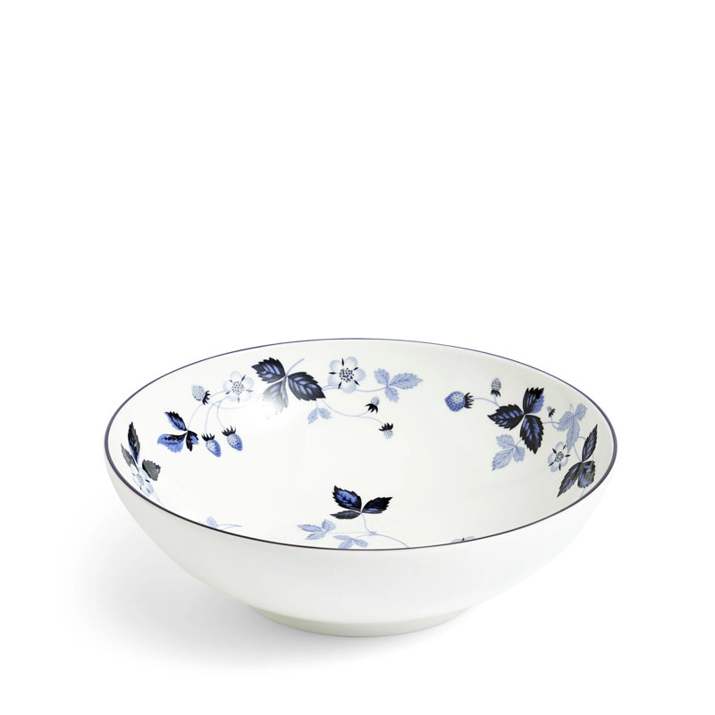 Wild Strawberry Inky Blue 7in Cereal Bowl