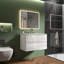 Meuble-lavabo simple 30 po avec trop-plein en céramique avec trop-plein Derrance, pré-assemblé-2075475027-2025746527