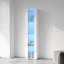 Armoire, côté avec lampe à bande en aluminium