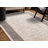Lurie Pet-Friendly Simple Neutral Border High Traffic Area Rug-2086141413
