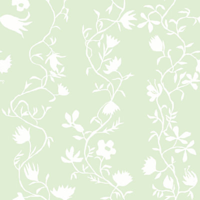 Flora 33' L x 20.5" W  Wallpaper Roll