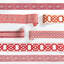 Treillis Passementerie II Cerise Tape Fabric-1283841869