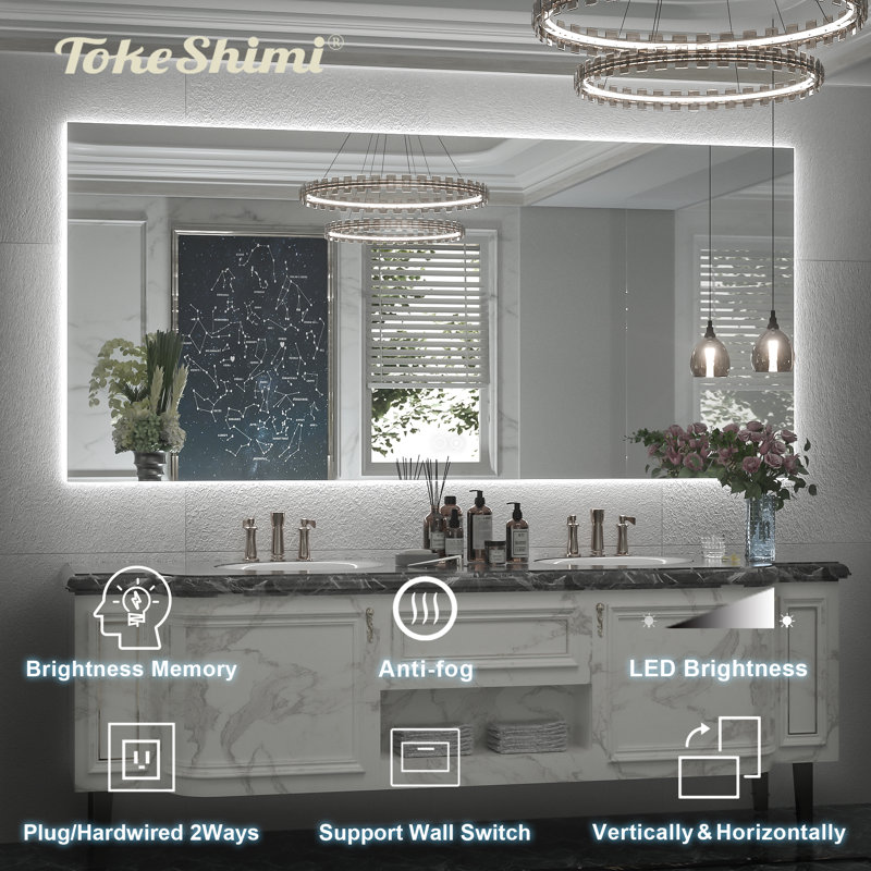 Miroir mural Sirard, 28 po x 60 po