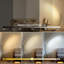 175cm Polished Arched Floor Lamp Set