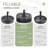 Ladanian Plastic Mobile Free Standing Base with 4 Wheels and 2 Locks