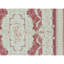 Hand-Knotted High-Quality Rose and Green Area Rug