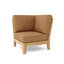 Luxe Outdoor Teak Corner Wedge Lounge Chair