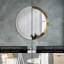Huldar Glass Flat Wall Mirror