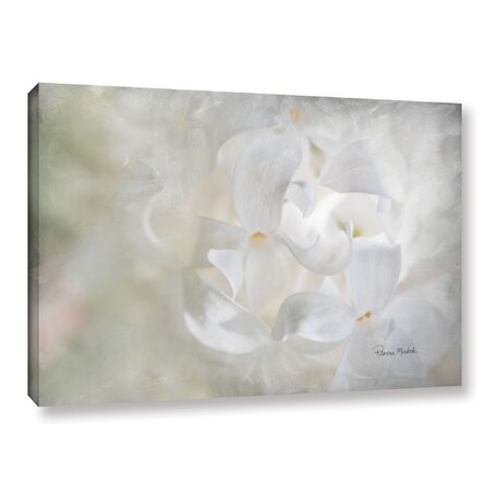 « white lilas ii », reproduction d’art sur toile tendue