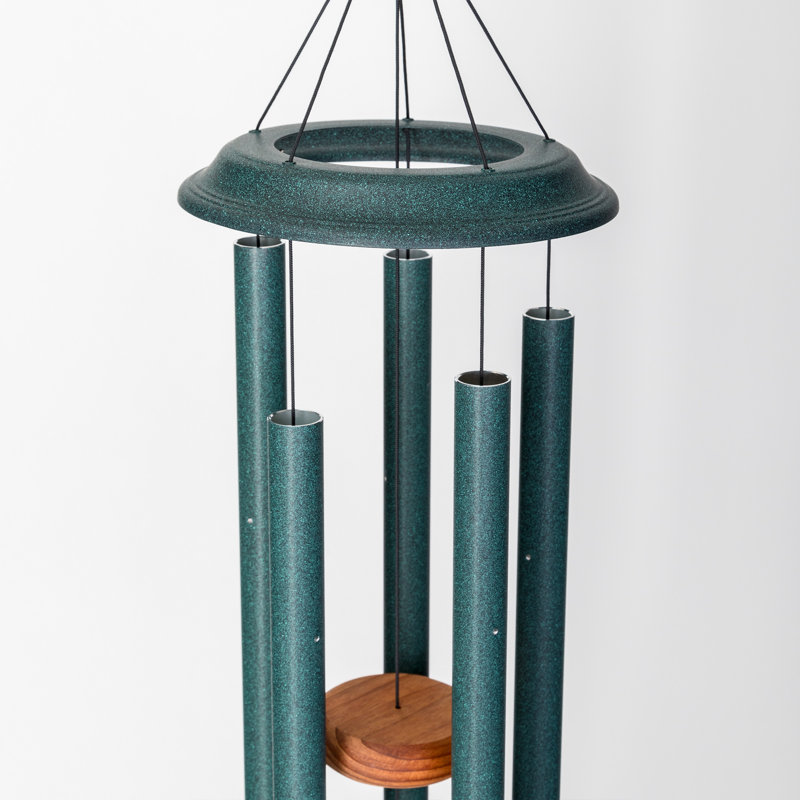 Shenandoah Melodies Aluminum Wind Chime, Vert, H 35 po x l 8 po x P 8 po