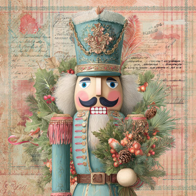 «Royal Nutcracker Portrait», art mural sur toile tendue