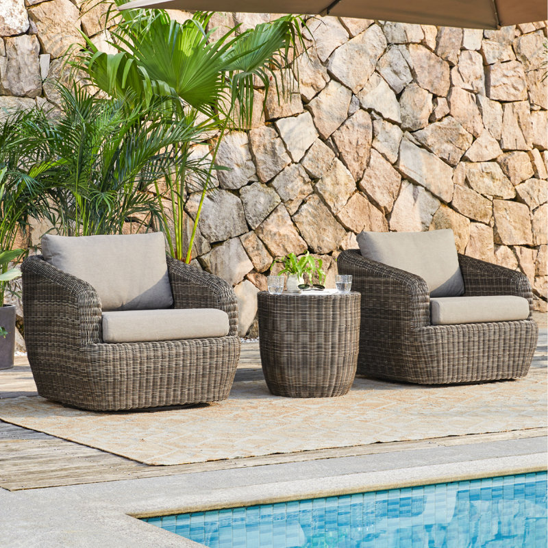 Table d'appoint Cambelle, Gris