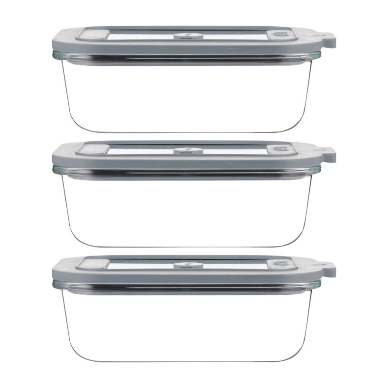 Kilner Fresh Storage Rectangle 0.63L, 3