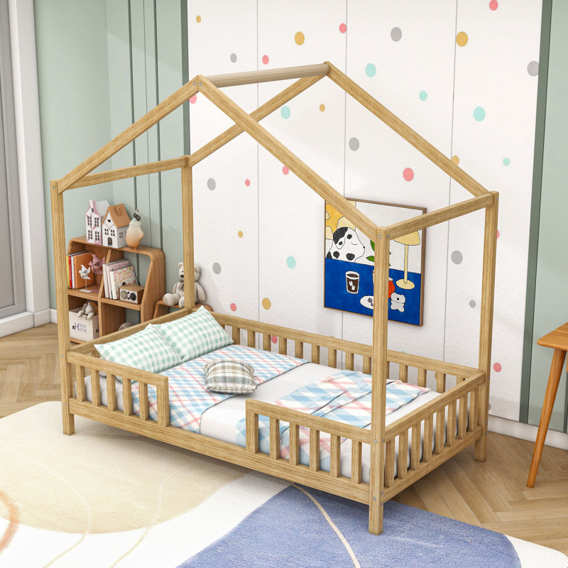 Lit Enchanting Montessori, Naturel, Simple