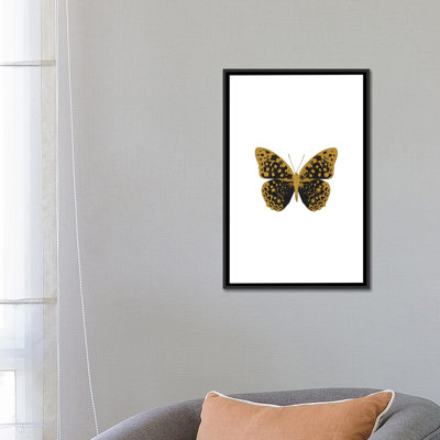 «Butterfly», impression sur toile en noir