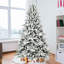 Arbre de Noël réaliste à charnière avec support en métal-1236091637