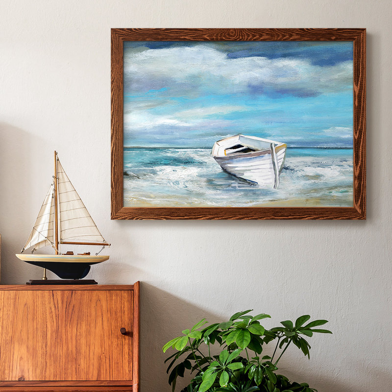 Classic Coast, reproduction d'art sur toile encadrée, Érable, H 14 po x l 20 po