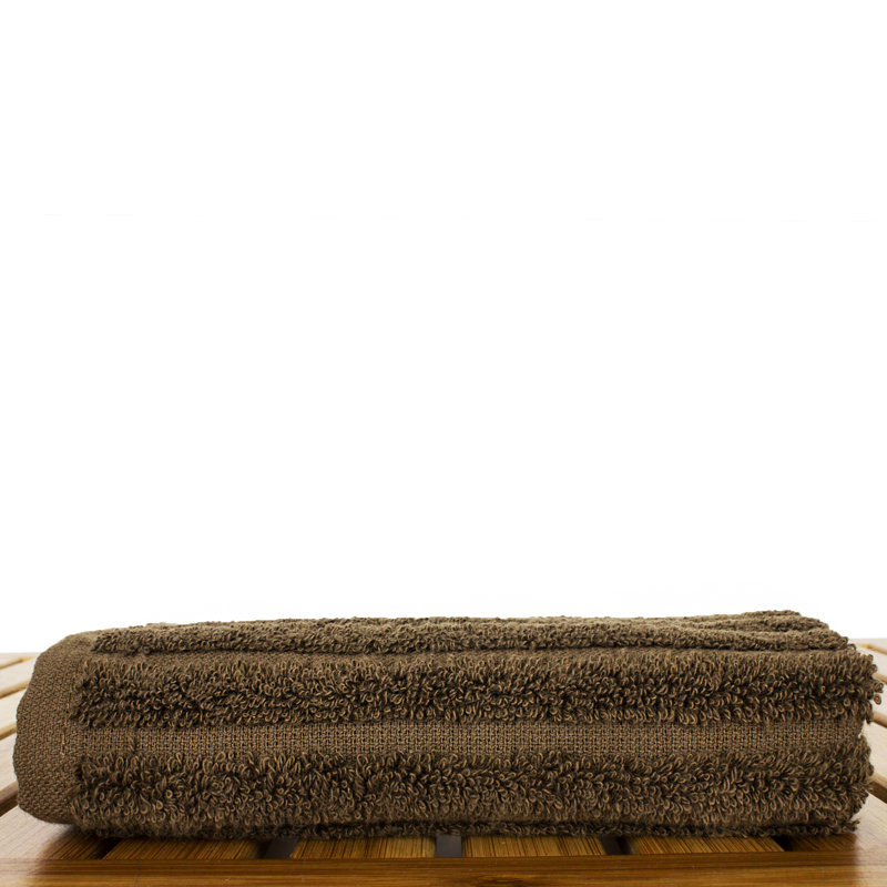 ECO Basic Super Plush Washcloth, Cocoa