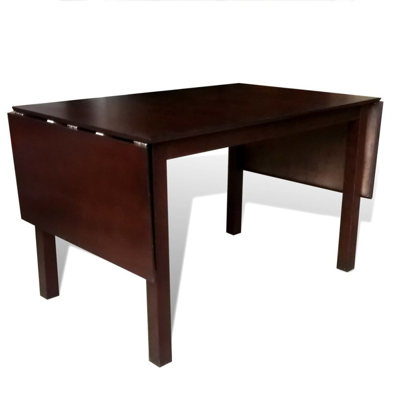 Piero Extendable Solid Wood Dining Table, Brown