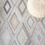 Tapis gris / brun clair Liskeard Metro 552-560585229